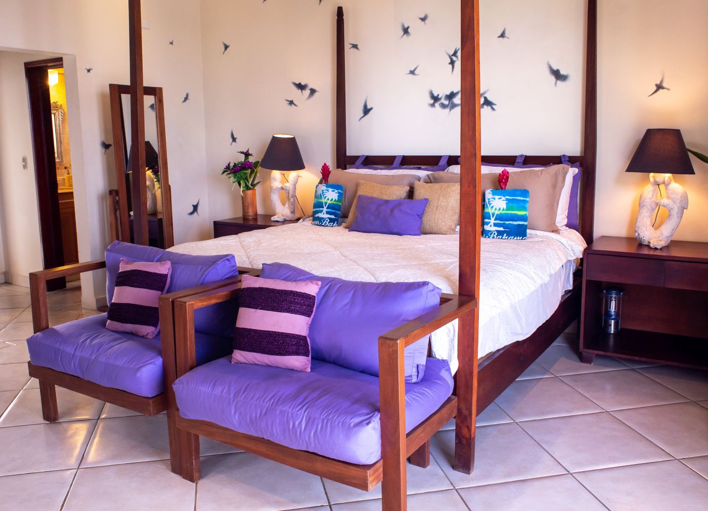 bedroom 1 seats
